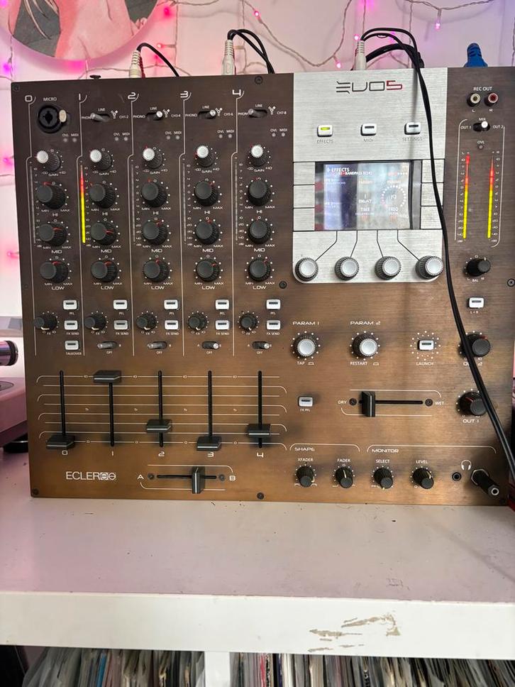 Ecler EVO 5 Mixer, Muziek en Instrumenten, Mengpanelen, Gebruikt, 5 tot 10 kanalen, Microfooningang, Ophalen of Verzenden