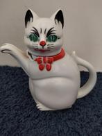 Witte Kat Theepot / ca. 1930, Antiek en Kunst, Ophalen of Verzenden