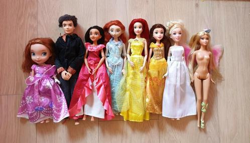 Poppen set Disney poppen My Scene Barbie Fairytopia, Verzamelen, Poppen, Gebruikt, Pop, Ophalen of Verzenden