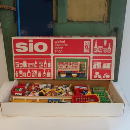SIO winkel met accessoires 1965 originele doos, Verzamelen, Retro, Huis en Inrichting, Ophalen of Verzenden