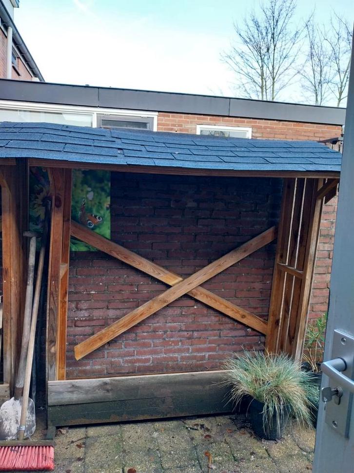 2 hout hokken, Tuin en Terras, Overkappingen, Gebruikt, Verzenden