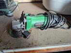 Hitachi G13SR2 Haakse slijper 650W, Ophalen, Gebruikt, Minder dan 700 watt, Haakse handslijpmachine