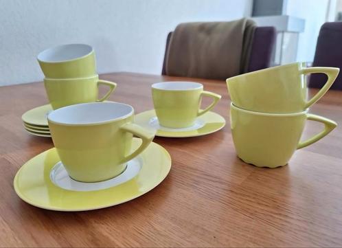 Mepal Rösti koffiekopjes mét schotel, 6 stuks, Caravans en Kamperen, Kampeeraccessoires, Zo goed als nieuw, Ophalen of Verzenden