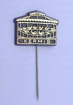 Zwart speldje KERMIS jaren '60., Verzamelen, Speldjes, Pins en Buttons, Ophalen of Verzenden, Zo goed als nieuw, Overige onderwerpen
