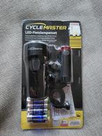Nieuwe LED Fietslampenset - Cyclemaster, Waterbestendig, Nieuw, Ophalen of Verzenden, Batterij