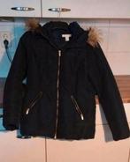 Dames winterjas, zelden gedragen, Blauw, Maat 38/40 (M), H&M, Ophalen of Verzenden