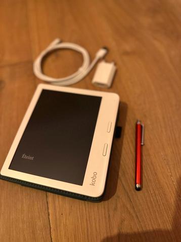 Kobo Libra 2 – Wit | Incl hoes, pen, USB-C kabel en oplader beschikbaar voor biedingen
