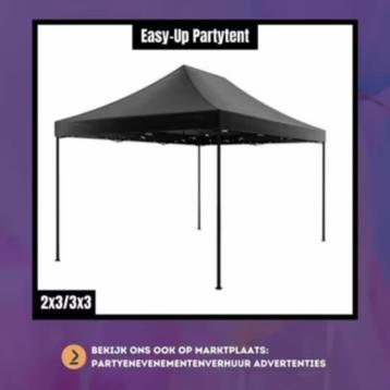 Easy-up Partytent 3x3m