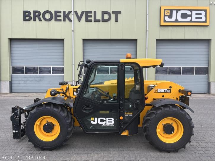 JCB verreiker 527-58 Agri Plus Compact bouwjaar 2019, Zakelijke goederen, Machines en Bouw | Kranen en Graafmachines, Verreiker
