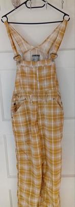Vintage; dames tuinbroek, maat M, Maat 38/40 (M), Geel, Ophalen of Verzenden, Zo goed als nieuw