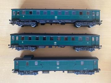 Märklin 4394 - Eilzug wagenset der SNCB beschikbaar voor biedingen