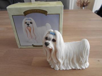 Maltezer hondje, beeldje, The Leonardo Collection  beschikbaar voor biedingen