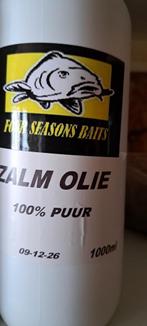 Zalm olie 100% puur, Watersport en Boten, Hengelsport | Karpervissen, Ophalen of Verzenden, Nieuw, Overige typen