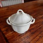 Wedgwood QUEENS PLAIN Puntgave suikerpot, Ophalen of Verzenden, Zo goed als nieuw, Aardewerk, Wedgwood