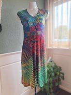 Eroke mooie kleurrijke jurk IT 42 NL 38 Gratis Verzenden, Maat 38/40 (M), Overige kleuren, Verzenden, Zo goed als nieuw