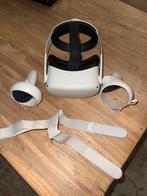 Oculus Quest 2 VR (128gb) met opbergbox en elite strap, Ophalen of Verzenden, Zo goed als nieuw, VR-bril, Overige platformen