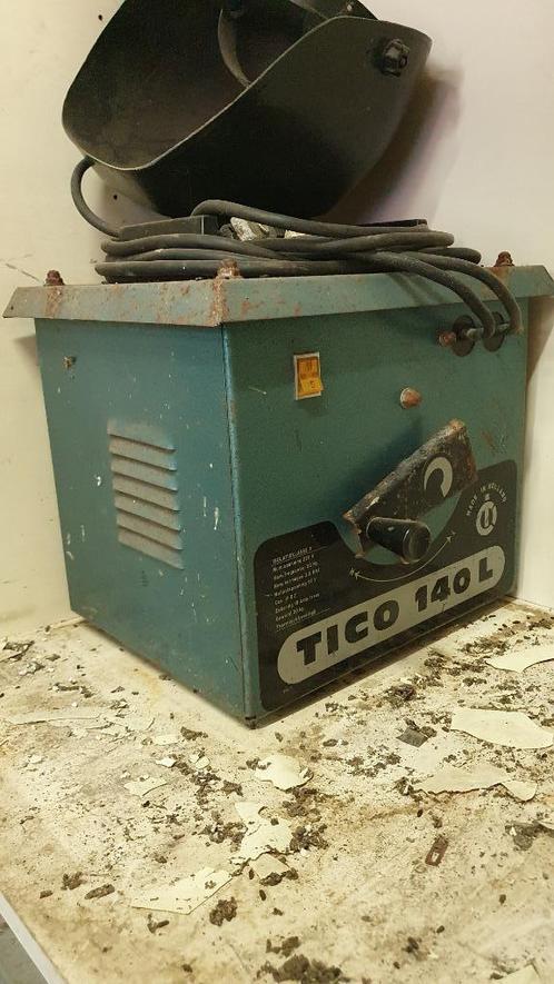 lasapparaat Tico 140L, Doe-het-zelf en Verbouw, Gereedschap | Lasapparaten, Gebruikt, Elektroden, Ophalen