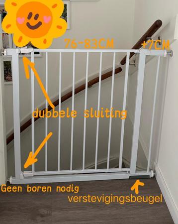 New Baby Gate, Nieuwe traphekje, Meer besteld dan nodig beschikbaar voor biedingen