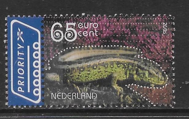 2005, Natuurmonumenten, Zandhagedis [2336c] (K2712), Postzegels en Munten, Postzegels | Nederland, Ophalen of Verzenden