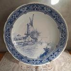 Gaaf Delfts blauw wandbord Royal Sphinx Petrus Regout, Antiek en Kunst, Ophalen of Verzenden
