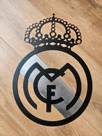 Real Madrid-logo 60x40 cm wanddecoratie, Huis en Inrichting, Ophalen of Verzenden, Nieuw
