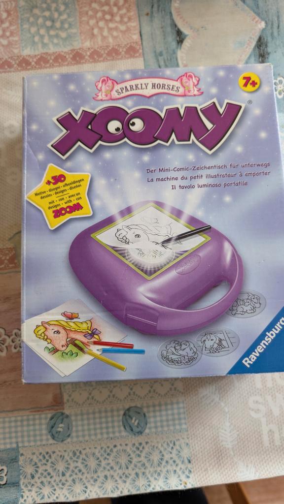Xoomy Sparkly Horses Tekentafel, Hobby en Vrije tijd, Tekenen, Gebruikt, Ophalen
