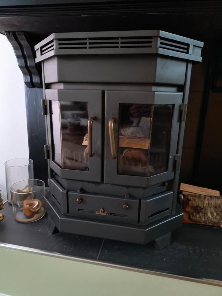 Gebruikte Barbas Houtkachel Allesbrander, Huis en Inrichting, Haarden, Gebruikt, Houthaard, Ophalen