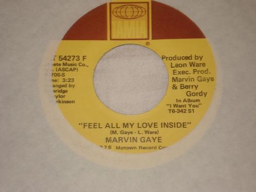 Marvin Gaye    Feel all my love Inside   usa    Orgineel, Cd's en Dvd's, Vinyl Singles, Zo goed als nieuw, Single, R&B en Soul