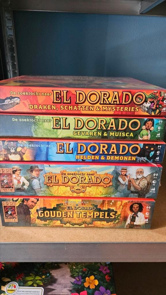 Bordspel el dorado set alles nieuw, Hobby en Vrije tijd, Gezelschapsspellen | Bordspellen, Ophalen of Verzenden