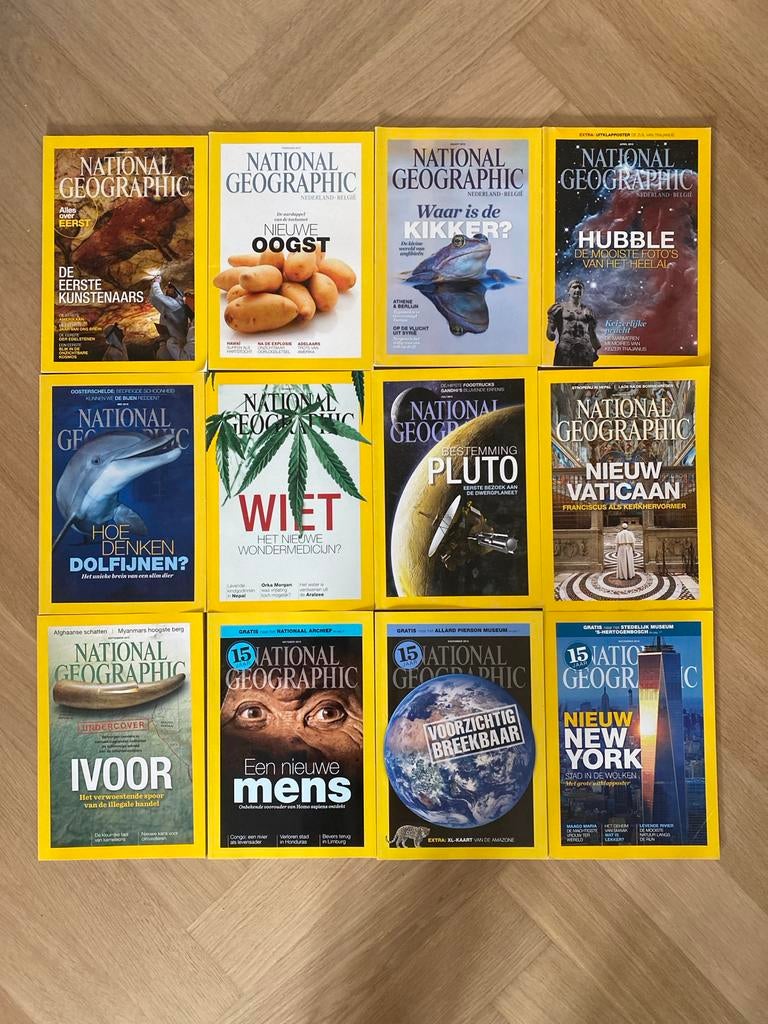 National Geographic 2015 - Complete Jaargang, Ophalen of Verzenden, Zo goed als nieuw, Wetenschap en Natuur