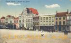 ansichtkaart Bergen op Zoom Groote Markt, Verzamelen, Ansichtkaarten | Nederland, Verzenden, Voor 1920, Gelopen, Noord-Brabant