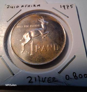 1 Rand Zilver .. 1975 beschikbaar voor biedingen