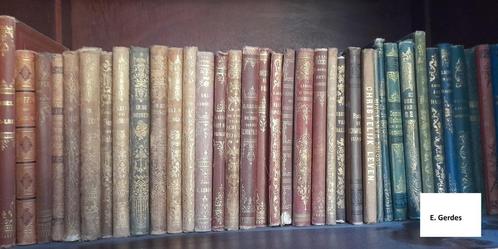 Exclusieve collectie boeken Eduard Gerdes ca 400, Antiek en Kunst, Antiek | Boeken en Bijbels, Ophalen