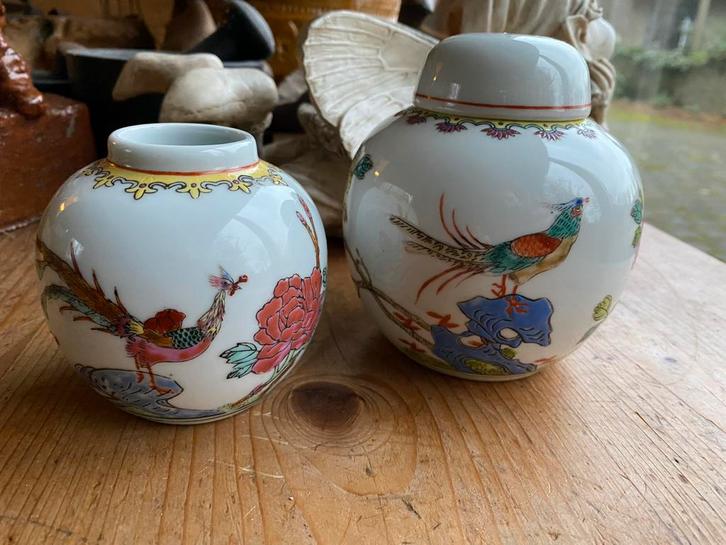 Chinese gemberpotjes, Huis en Inrichting, Woonaccessoires | Overige, Gebruikt, Ophalen of Verzenden