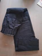 Zwart gordijn, Huis en Inrichting, Ophalen of Verzenden, Zwart, 200 cm of meer