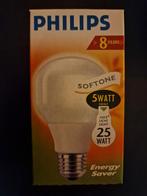 6 Philips softone 25 watt E27, Huis en Inrichting, Ophalen of Verzenden, Nieuw, E27 (groot), Gloeilamp
