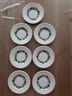 WEDGWOOD STRATFORD - 7 PETIT FOUR BORDJES - DIA 13 CM, Ophalen of Verzenden, Zo goed als nieuw, Bord(en), Wedgwood
