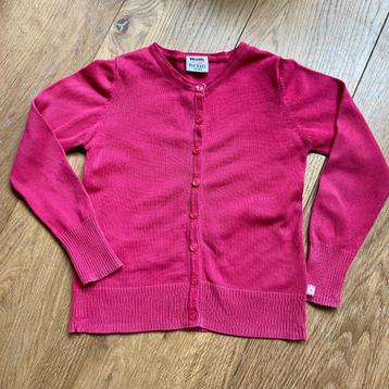 Roze meisjes vestje Rolfi Kids - maat 116/122