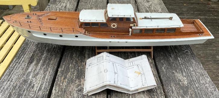 Leuke Royal Neptune Jacht RTR - billing boats vintage, Hobby en Vrije tijd, Modelbouw | Boten en Schepen, Gebruikt, Overige merken