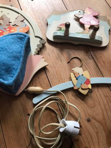 Vintage J Snelten kinderkamer houten spulletjes  beschikbaar voor biedingen