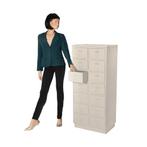 SHOWROOM Vintage Ladekast Retro Apotheek Refurbished Wit, Huis en Inrichting, Info@dehanzeherten.nl, 5 laden of meer, 100 tot 150 cm