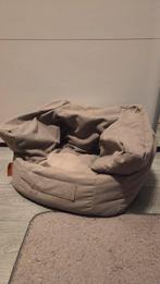 Comfortabele kinder( tot 4jr ) Zitzak merk Jollein  - Beige, Huis en Inrichting, Zitzakken, Ophalen, Zo goed als nieuw, Beige