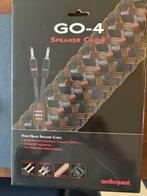 Speaker kabels Audioquest GO-4 / 3 mtr., Ophalen of Verzenden, Zo goed als nieuw, 2 tot 5 meter, Luidsprekerkabel