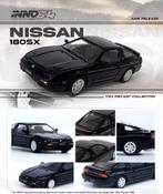 Nissan 180SX van Inno64 1/64 zwart, Ophalen of Verzenden, Nieuw, Auto