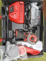 Milwaukee kleine haakse slijper incl. 2.0ah accu en lader, Doe-het-zelf en Verbouw, Gereedschap | Schuurmachines, Ophalen, Minder dan 600 watt