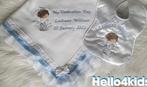 Geboorte cadeau doop christening blanket, Ophalen of Verzenden, Nieuw, Kraamcadeau