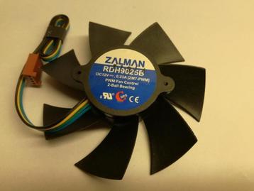 Zalman vervangende 92mm CPU PWM Fan 4-pin (Nieuw) beschikbaar voor biedingen