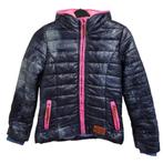 Prachtige donker blauwe MOODSTREET winterjas mt 140/146., Moodstreet, Meisje, Jas, Zo goed als nieuw