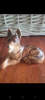 Vintage Herdershond Beeldje - Oor Hersteld, Ophalen of Verzenden, Gebruikt, Dier