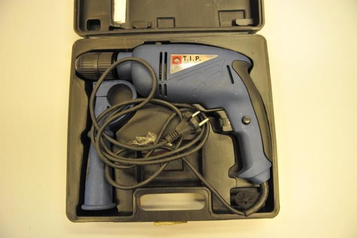 TIP boormachine nieuw, Doe-het-zelf en Verbouw, Gereedschap | Boormachines, Nieuw, Boormachine, 600 watt of meer, Klopboormechanisme